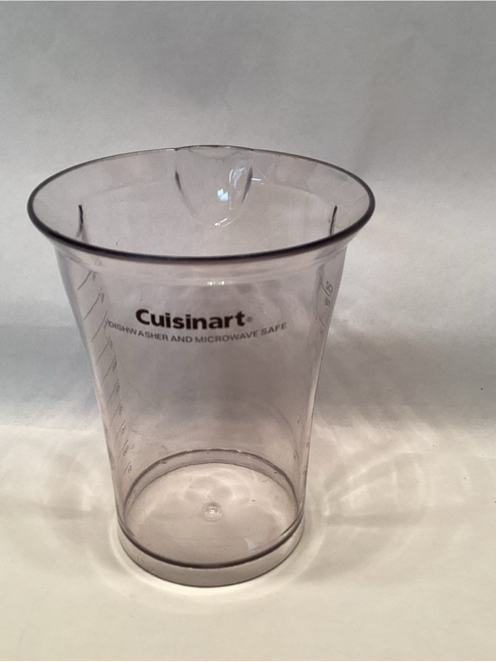 Cuisinart Replacement Smart Stick Plastic Measuring Cup 16 oz - 2 Cups EUC